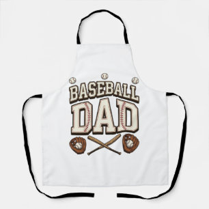 Vintage Baseball Dad Father’s Day Apron
