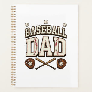 Vintage Baseball Dad Father’s Day Planner