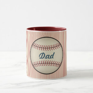 Vintage Baseball Dad Mug