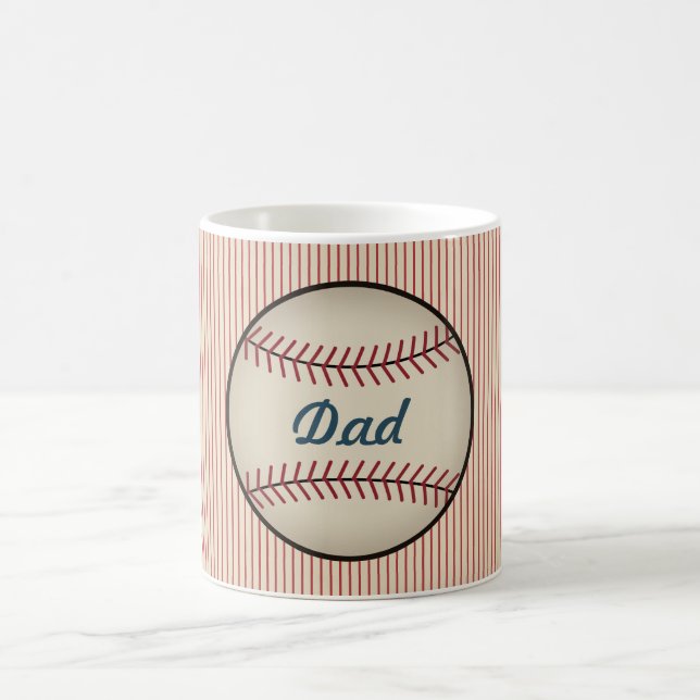 Vintage Baseball Dad Mug (Center)
