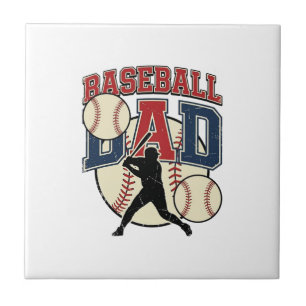 Vintage Baseball Dad Shirt Design_1 Tile