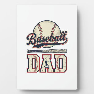 Vintage Baseball Dad Vector Shirt Design_1 Plaque