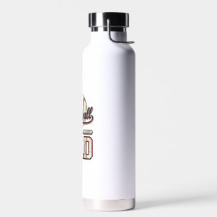 Vintage Baseball Dad Vector Shirt Design_1 Water Bottle