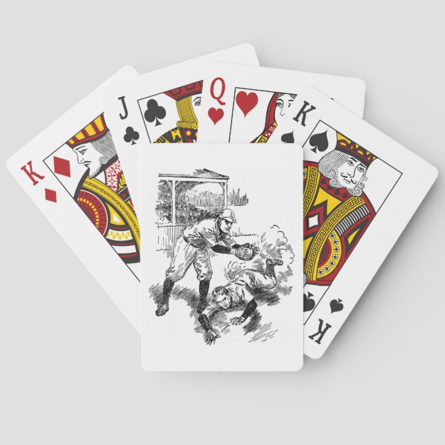 Vintage Baseball Deck of Playing Cards (Back)