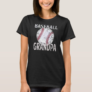 Vintage Baseball Grandpa Father's Day Sports T-Shirt