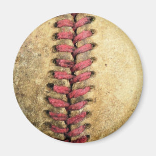 Vintage Baseball Magnet
