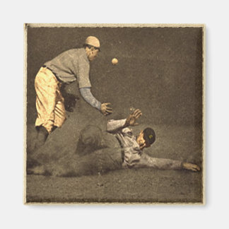 Vintage Baseball Motive Magnet