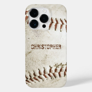 Vintage Baseball Personalised Case-Mate iPhone 14 Pro Case