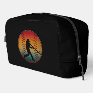 Vintage Baseball Player Dopp Kit