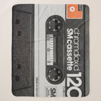 Vintage BASF Cassette: Collector's Item Sherpa Blanket