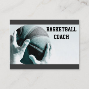 Vintage Basketball Business Card