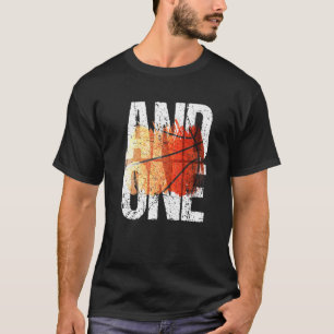 Vintage Basketball Graphic Art - Basketball Player T-Shirt