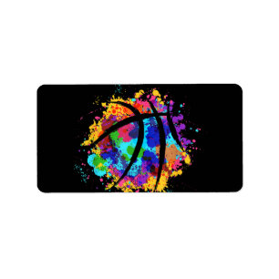Vintage Basketball Graphic Design  Cool Basketball Label