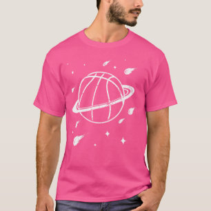 Vintage Basketball Player Bball Graphic Cool Train T-Shirt