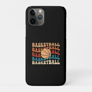 Vintage Basketball Typography Retro Sports Design Case-Mate iPhone Case