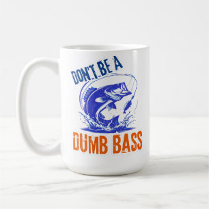 Vintage Bass Fishing Catch of the Day Coffee Mug