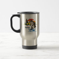 Vintage Bass Fishing Graphic Art [Male] 