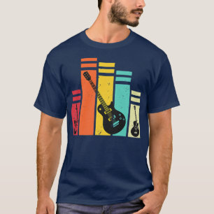 Vintage Bass Guitar Bass Guitar Music Players and T-Shirt