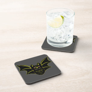 Vintage Bat Beverage Coaster