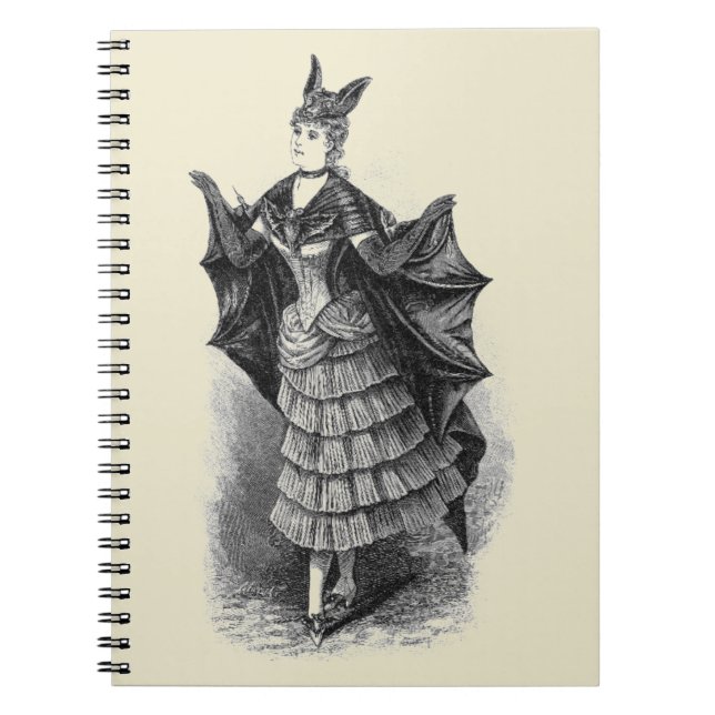 Vintage Bat Ladies Notebook (Front)