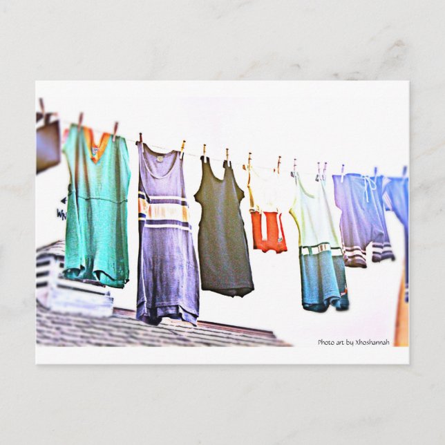 Vintage Bathing Suits Postcard (Front)