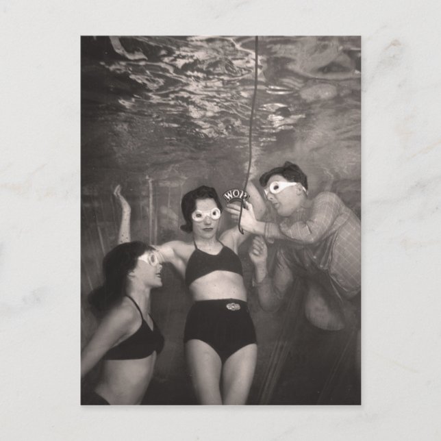 Vintage Bathing Suits Postcard - 1765502-4 (Front)