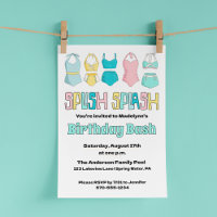 Vintage Bathing Suits Swimsuits Pool Party