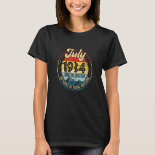 Vintage Bday Party Decoration July 1934 T-Shirt