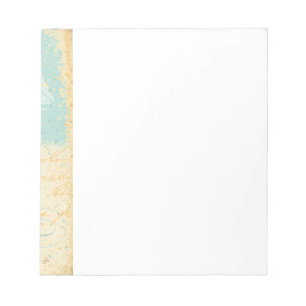 Vintage Beach Scene Notepad
