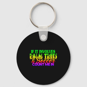 Vintage Beach Soccer 3 T Shirt_1 Key Ring