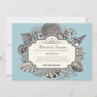 Vintage Beach Style Wedding