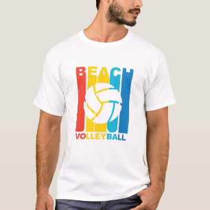 Vintage Beach Volleyball Graphic T-Shirt