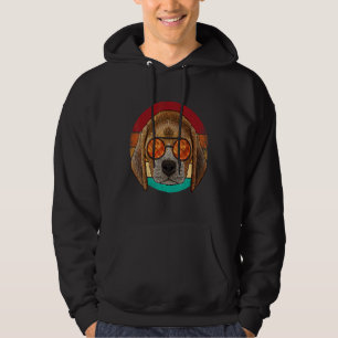 Vintage Beagle Dog Pet Puppy Retro Eighties Style Hoodie