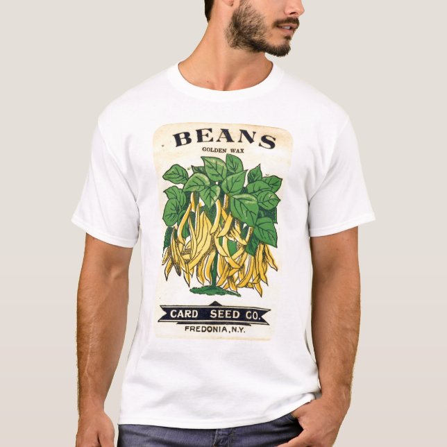Vintage Beans Seed Label Shirt (Front)