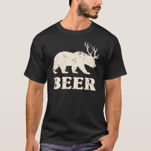 Vintage Bear Deer=beer Limted Edition T-Shirt
