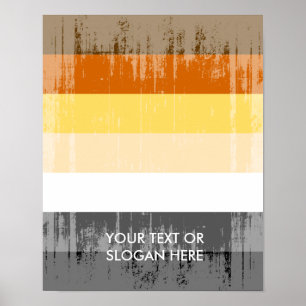 Vintage Bear Pride Poster