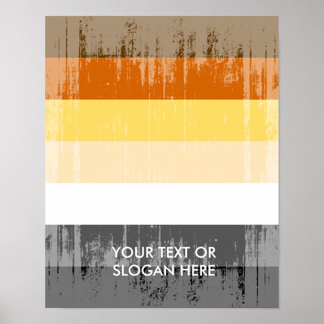 Vintage Bear Pride Poster (Front)