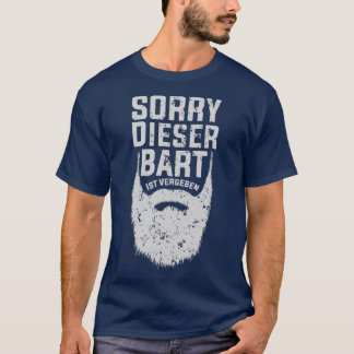 Vintage Beard Forgiving Hipster Funny Beard 1 T-Shirt