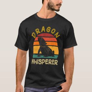 Vintage Bearded Dragon Whisperer Sunset Lizard Rep T-Shirt