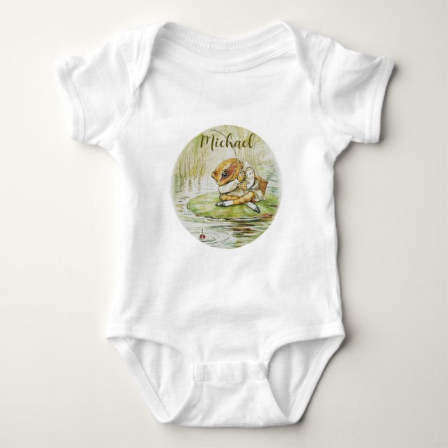 Vintage Beatrix Potter   Baby Bodysuit (Front)