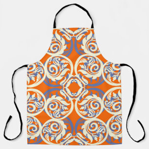 Vintage beautiful background, seamless pattern, lu apron