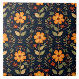 Vintage Beautiful Floral Modern Collection Tile