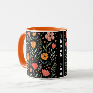 Vintage Beautiful Floral Popular Collection Mug