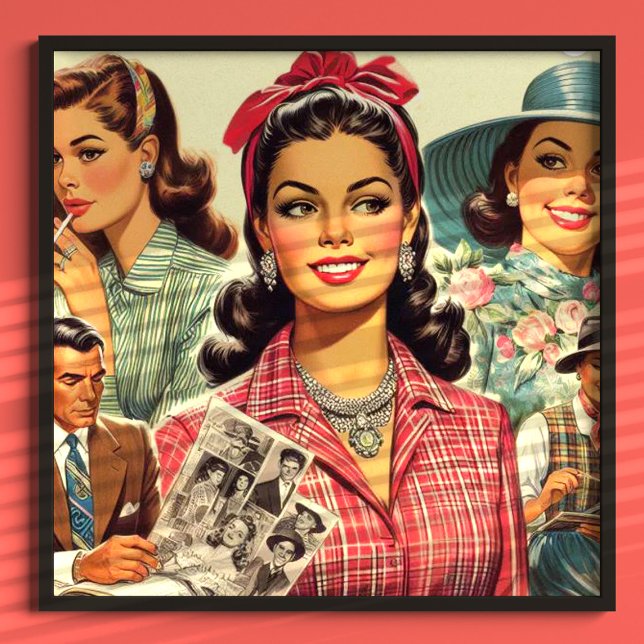 Vintage Beauty Fashion Girls Poster (Creator Uploaded)