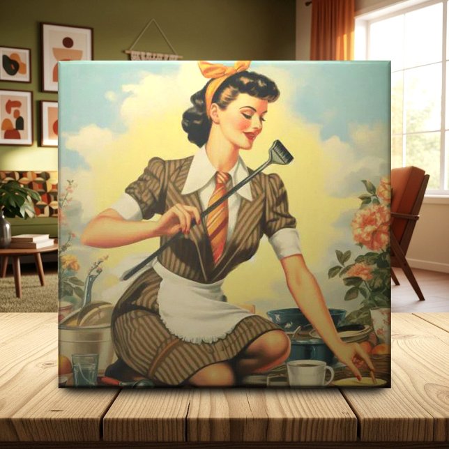 Vintage Beauty Pin-Up Tile (Creator Uploaded)
