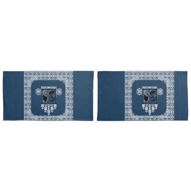 Vintage Bedding Design4u Pillowcase (Front-Set)