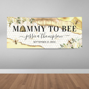 Vintage Bee Baby Shower Banner