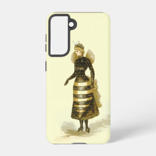 Vintage Bee Lady Samsung Galaxy Case