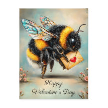 Vintage Bee Love Messenger