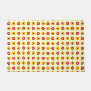 Vintage Bee Print Doormat